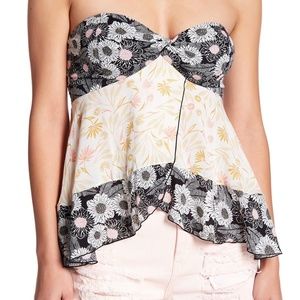 Free People Summer Scarf Bandeau SZ S